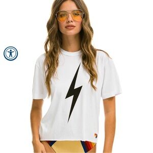 Aviator Nation Bolt Boyfriend Tee
